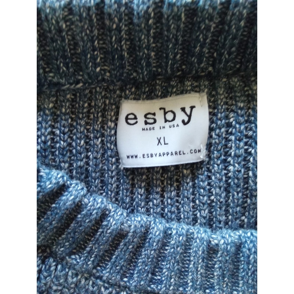 esby Blue Crewneck Sweater - Picture 5 of 8